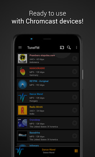 Internet Radio Player - TuneFm - Music & Audio - apps