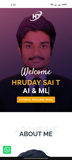 Android application Hruday screenshort