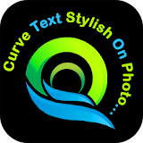 Curve Text Stylish On Photo - Text Effects icon