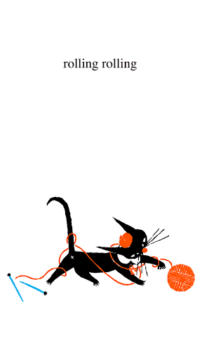 Black Cat Robin rollingrolling