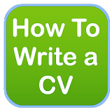 HOW TO WRITE A CV icon