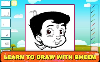 Draw & Color Chhota Bheem