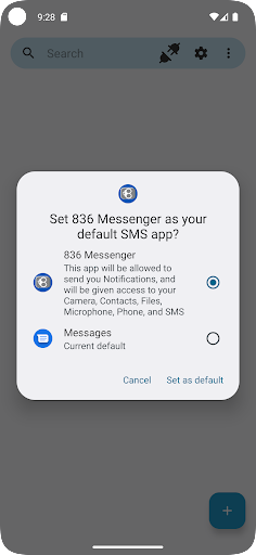 836 Messenger Screen 3