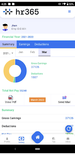 hr365 Screen 2