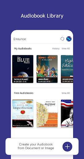Enounce -Create your Audiobook Screenshot 3 - AppWisp.com