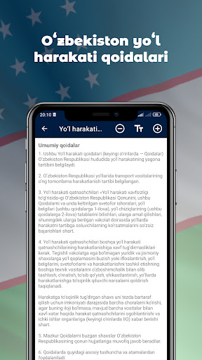 Yo'l harakati qoidalari 2025 Screenshot 2 - AppWisp.com