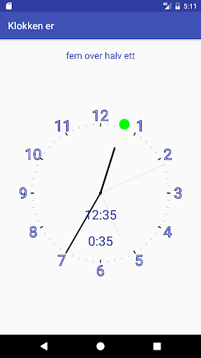 Klokken er Screen 3