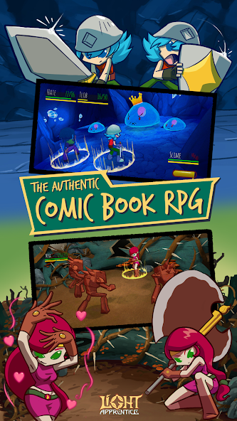 Light Apprentice - Comic Book RPG 1.6.1.1 APK + Mod (Unlimited money) for Android