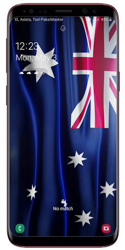 Australian Flag Live Wallpaper