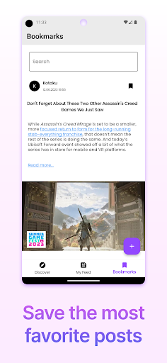 Bro.Fans - Your News Builder Screen 2