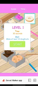 Donut Maker app