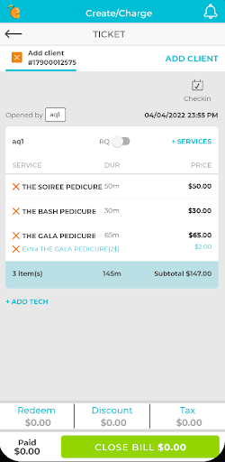Android application Mango Pay screenshort