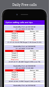 Option Selling Calls & Tips