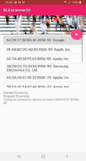 BLEscanner20 Screenshot 4 - AppWisp.com