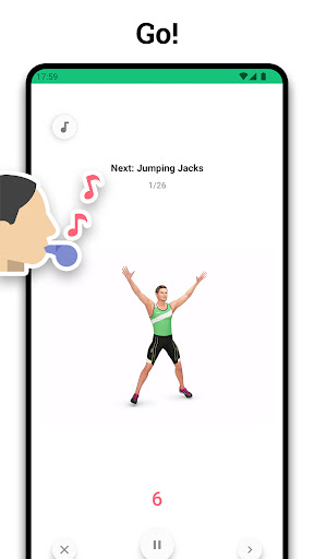 7-Minute Workout: HIIT Routine Screen 3