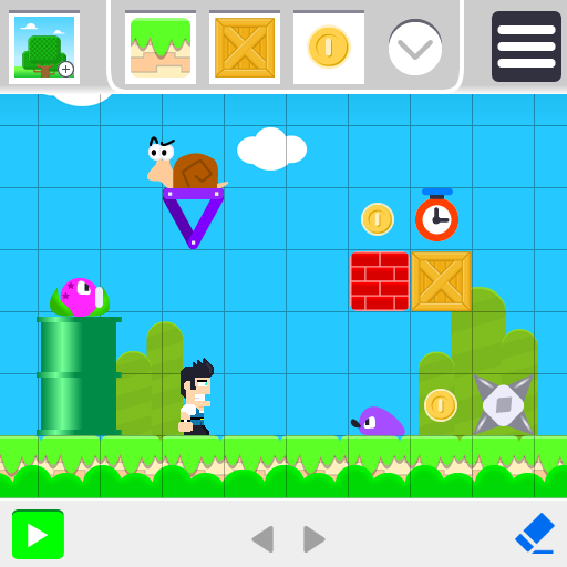 Mr Maker Run Level Editor logo