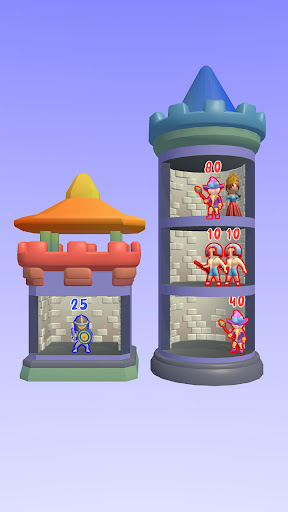 Android application Tower Hero Wars screenshort