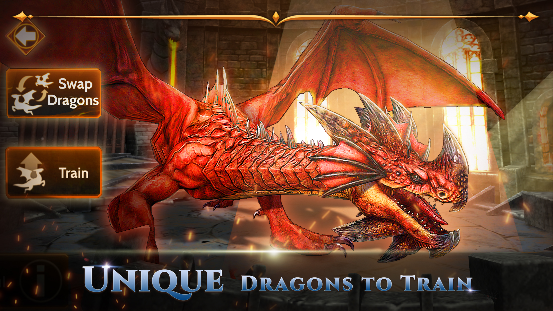 Android application War Dragons screenshort