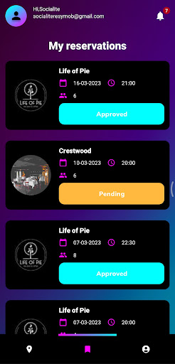 Socialite Resy Screen 2