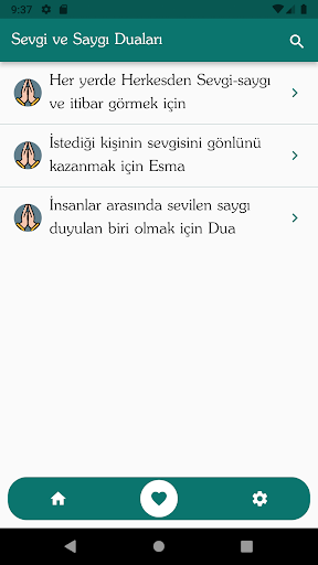 Sevgi ve Saygı Duaları Screen 3