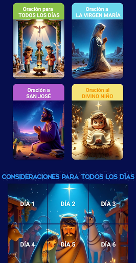 Android application Novena Navideña screenshort
