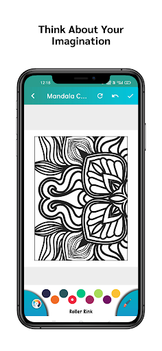 Mandala coloring book adults Screen 2