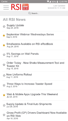 RSI NewsBriefs Screen 3