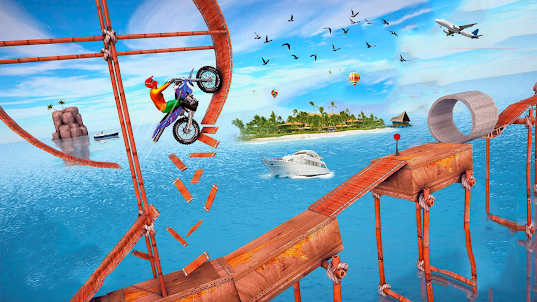 Bike Stunt 3d Race Bike Games