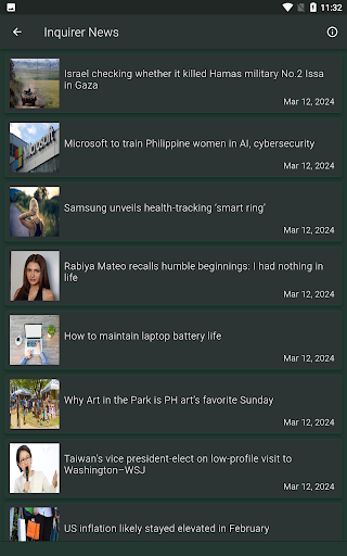 RSS News From Philippines Screen 3