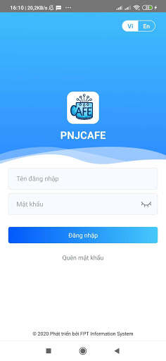 PNJ CAFE Screen 2