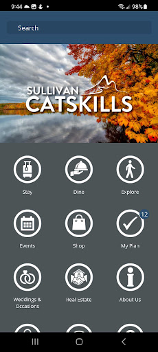 Android application Sullivan Catskills GO screenshort