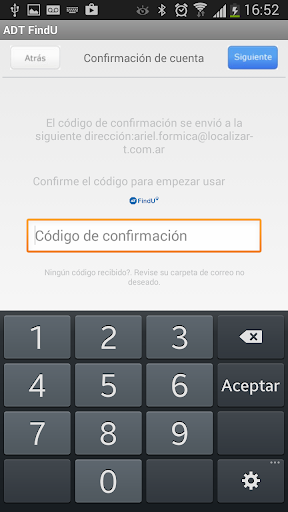 ADT FindU Screen 3