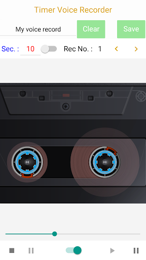 Timer Voice Recorder Screen 3