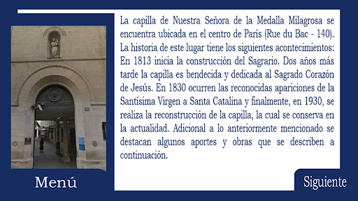 Virgen Milagrosa Screen 3