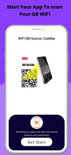 WiFi QR Scanner codeBar Screen 2