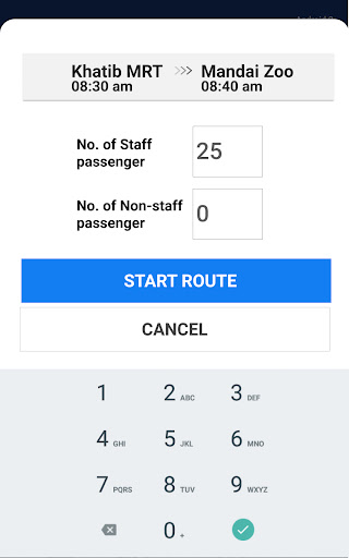 Plotigo Driver App Screen 2