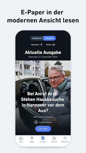 HAZ - Nachrichten und Podcast screenshot 3