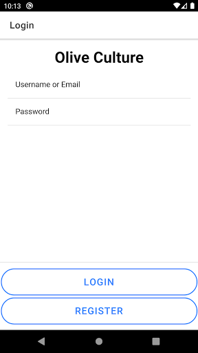 Android application Olive Culture screenshort