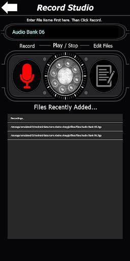 VBE U-GHOSTBOX Screen 2