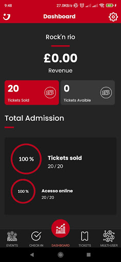 Android application EnjoyTix screenshort