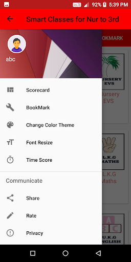 Smart Classes for Nur to 3rd Screen 2