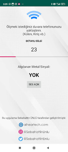 Yapı Metal Tespiti Screen 2