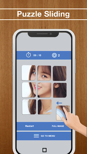 Slide Puzzle Kim So-hyun Game Screen 3