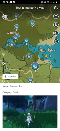 Genshin Impact Map Oficial