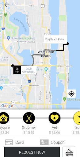 Pet Taxi App® Screen 2