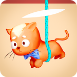 Rescue Kitten - Rope Puzzle Apk