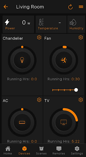 Android application Magical Budds Home Automation screenshort