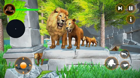 Wild Lion Games: Animal Life