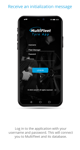 Android application Tyre App screenshort