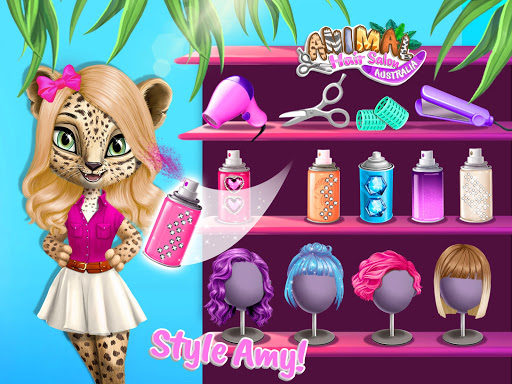 Animal Hair Salon Australia - Dress Up & Styling screenshots apkspray 21